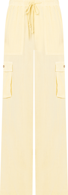 Juniors' Cotton Precious Cargo Beach Pants