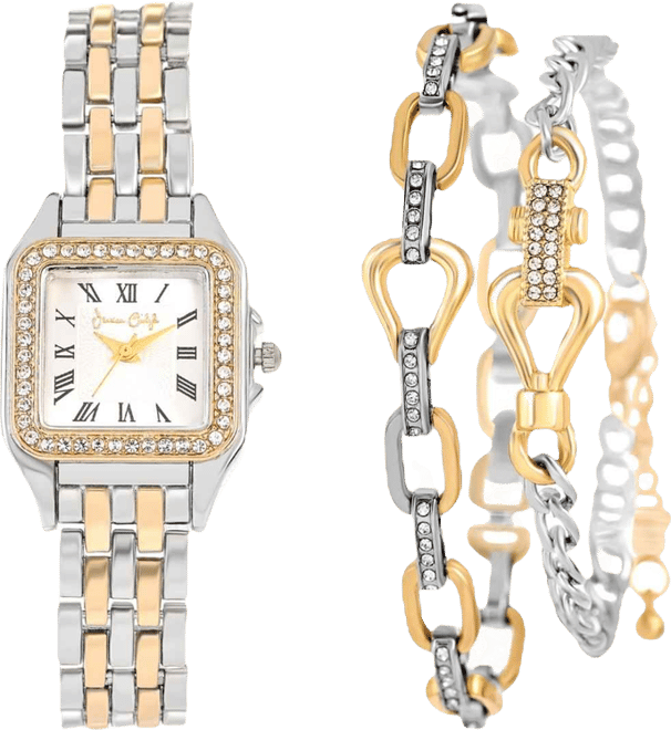 Women's Quartz Two-Tone Alloy Watch, 26mm