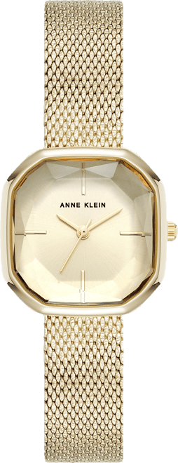 Women's Quartz Estate Octagonal Gold-Tone Stainless Steel Mesh Bracelet Watch, 24mm