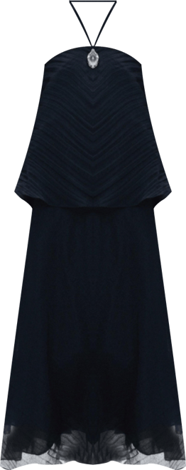 Women's Halter Neck Maxi Dress