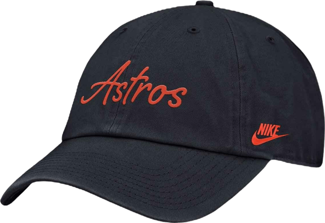 Women's Navy Houston Astros Cooperstown Club Script Adjustable Hat