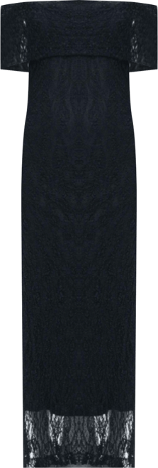 Women's Off-The-Shoulder Lace Maxi Dress