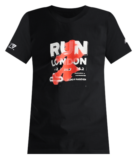 London Edition Run London Graphic T-Shirt