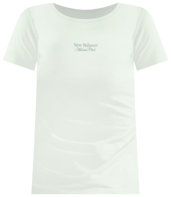 New Balance Women's Logo Fitted T-Shirt
