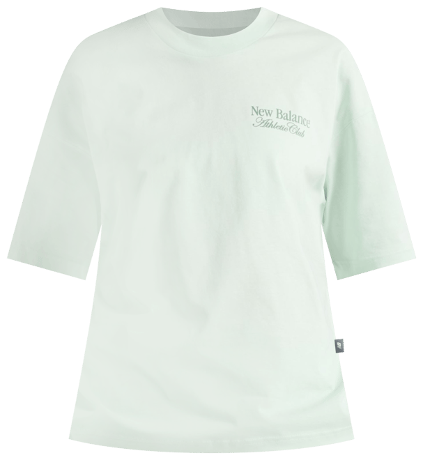 New Balance Women's Linear Graphic Oversized T-Shirt