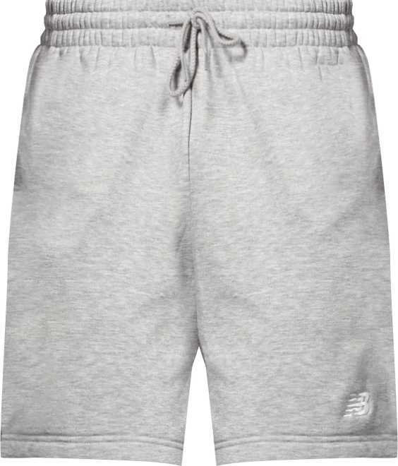Shop New Balance Essentials Fleece Shorts MS41504-AG grey | SNIPES USA
