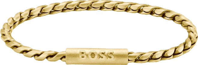 Men's Doran Ionic Gold-Plated Chain Bracelet