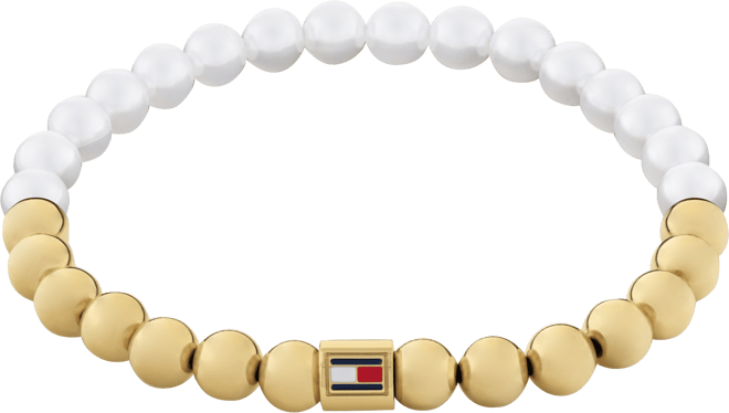 Gold-Tone colored Beaded Bracelet