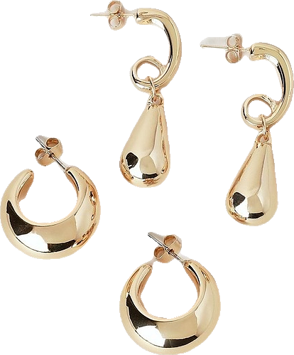 Raindrop Earring in Gold