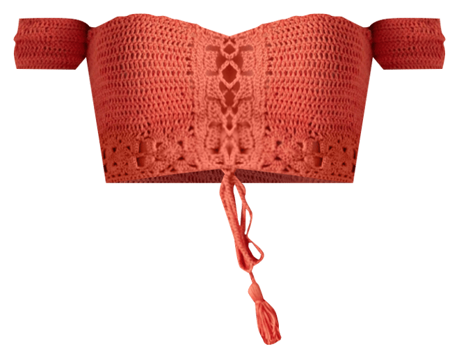 Women's Crochet Crop Top