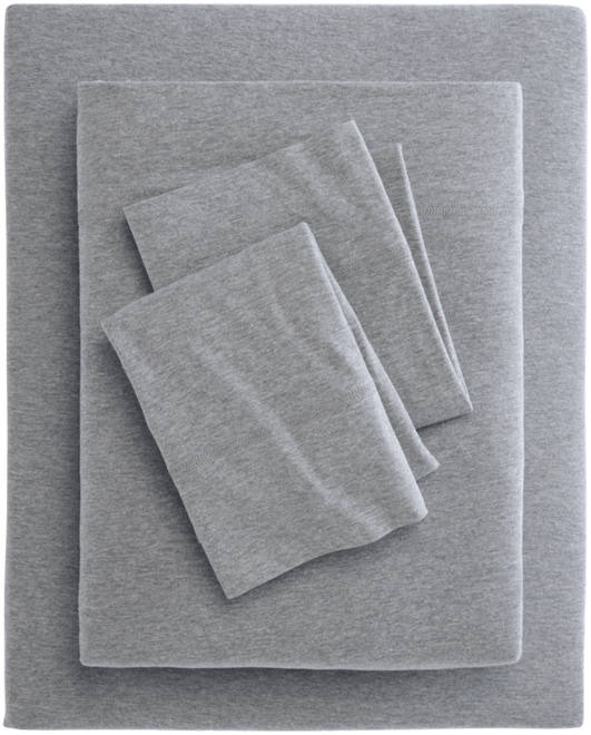 Jersey Cotton Blend 4-Pc. Sheet Set, King, Exclusively for Macy's
