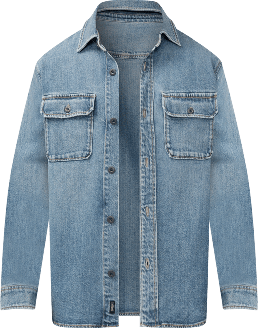 Men's Denim Shacket
