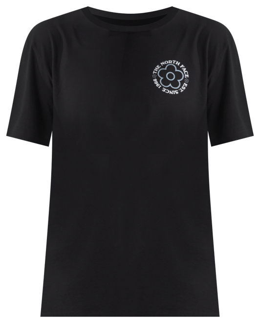 Women's Cotton Strange Colorful World Flower Field Tee