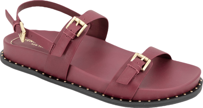 Women's Drinity Round Toe Flat Sandals