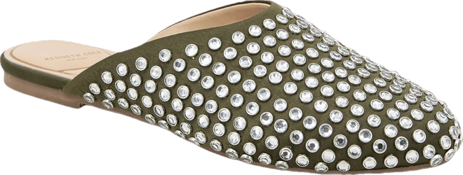 Women's Almond Toe Saddie Mules