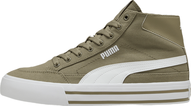 PUMA Court Classic Vulcanized Formstrip Men's Mid Top Sneakers