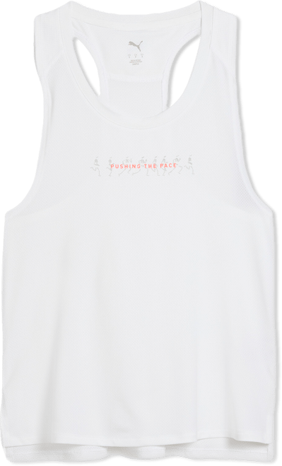 PUMA RUN GRAPHIC Women's Mesh Singlet