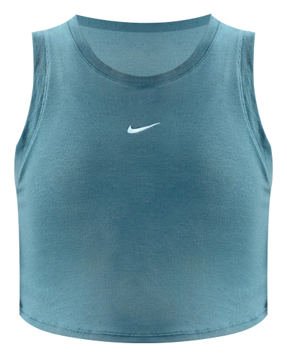 Nike Sportswear Chill Knit Canotta corta e aderente a mini costine – Donna