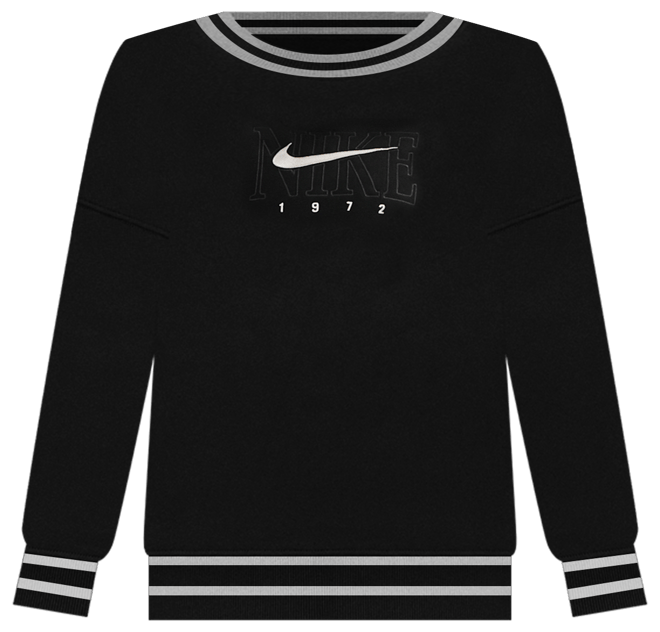Nike Sportswear Phoenix Fleece Women's Oversized Graphic Crew-Neck Sweatshirt (Plus Size)