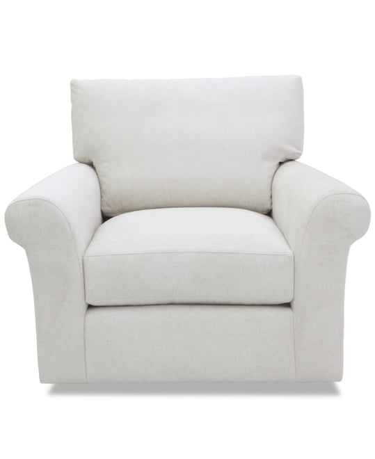 Reiter Fabric Swivel Arm Chair, Exclusively at Macy's