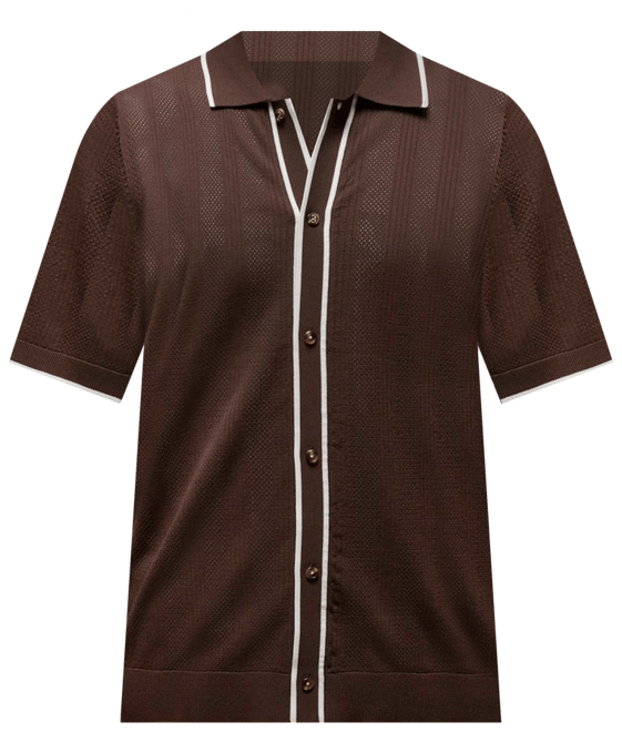 Jordan Sport ​Men’s Knit Button-Down Golf Top