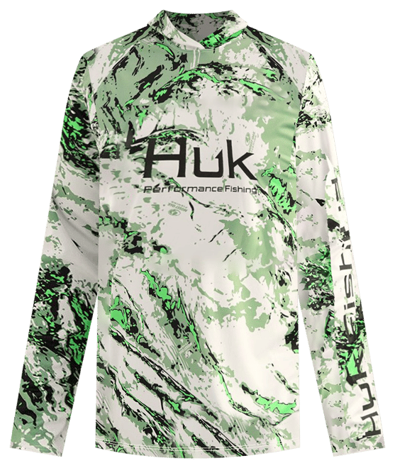 Chemise De Pêche Technique à Manches Longues HUK Icon X - Camouflage