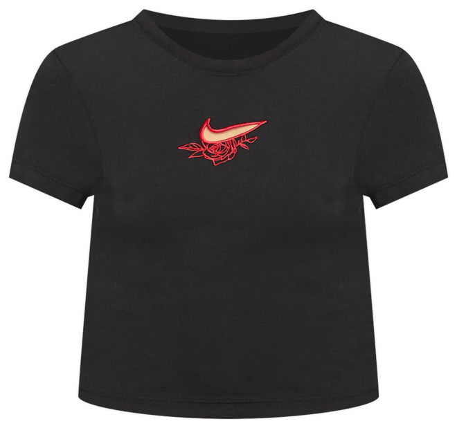 Nike Sportswear Chill Knit เสื้อยืดเอวลอยเข้ารูปผู้หญิง