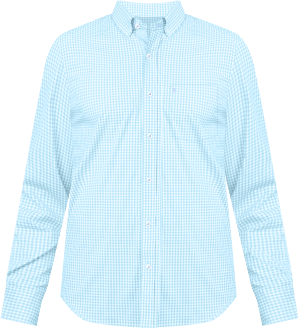 Men's Signature Gingham Long Sleeve Shirt