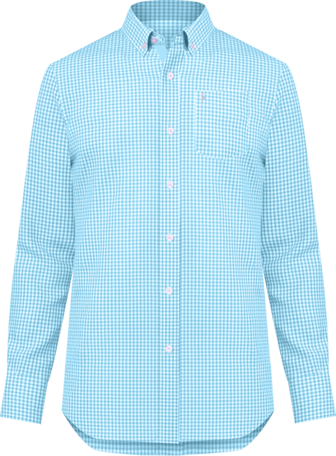 Men's Signature Gingham Long Sleeve Shirt