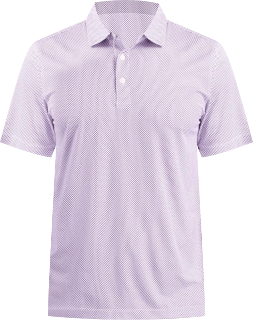 Men's Pike Eco Symmetry Print Stretch Recycled Polo Shirt