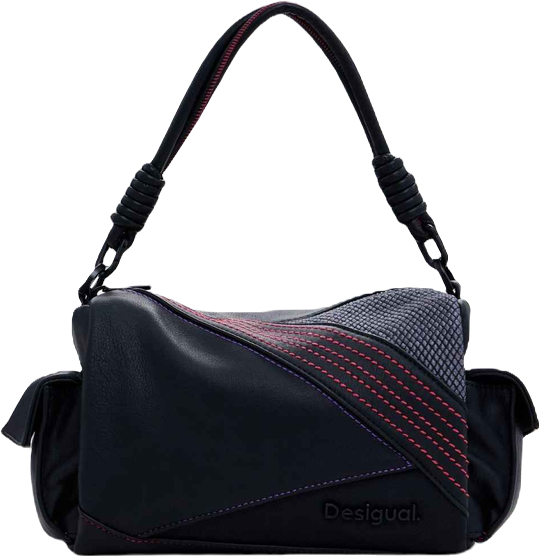 Women's Medium bag with topstitching