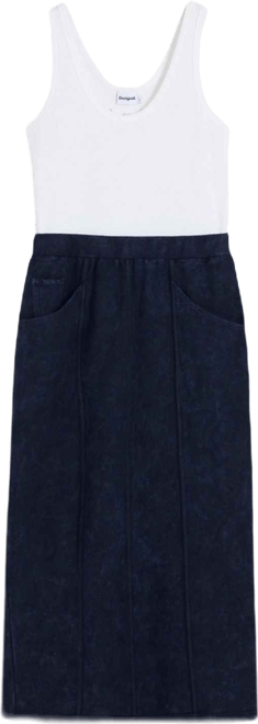 Women's Combined midi dress