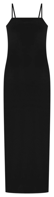 Women's Square Neck Low Back Maxi Dress