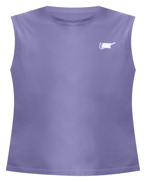 Nike Sportswear Club Women's Sleeveless Cropped Graphic T-Shirt