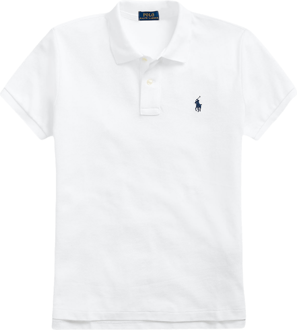 Women's Classic-Fit Mesh Polo Shirt