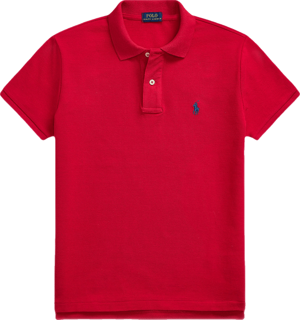 Women's Classic-Fit Mesh Polo Shirt