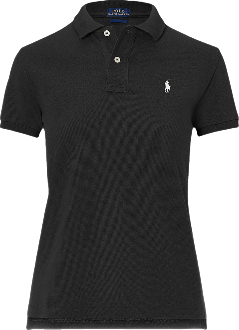 Women's Classic-Fit Mesh Polo Shirt