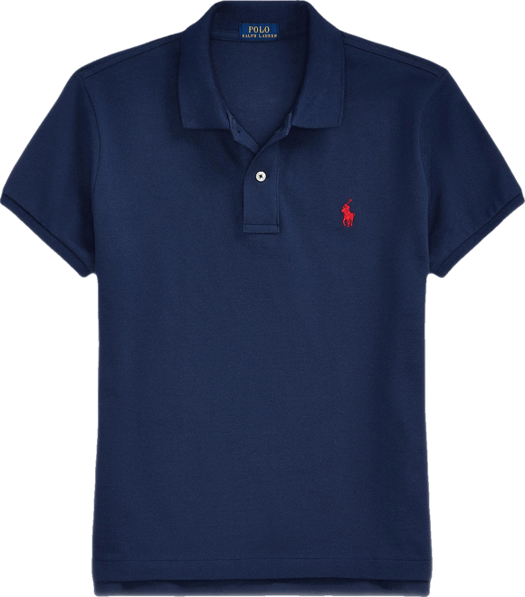 Women's Classic-Fit Mesh Polo Shirt