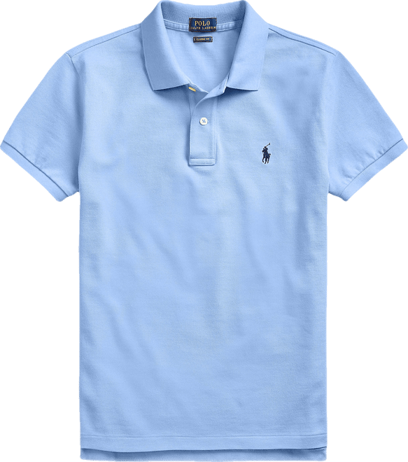 Women's Classic-Fit Mesh Polo Shirt