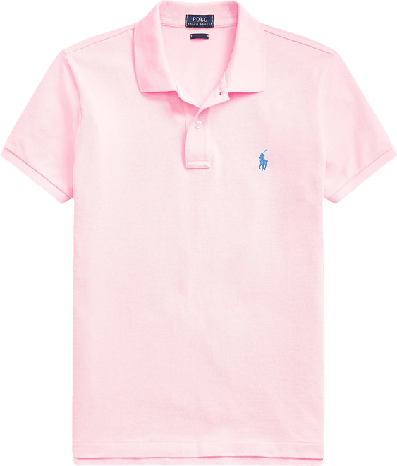 Women's Classic-Fit Mesh Polo Shirt