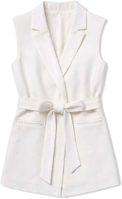 Women's Belted Vest, Exclusively at Macy's
