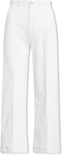 Women's Chino Wide-Leg Pants