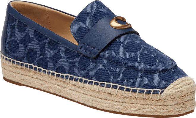 Women's Camilla Logo Espadrille Flat Loafers