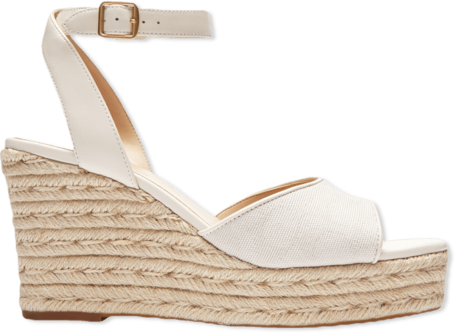 Women's Signature C Canvas Espadrille Wedge Sandals