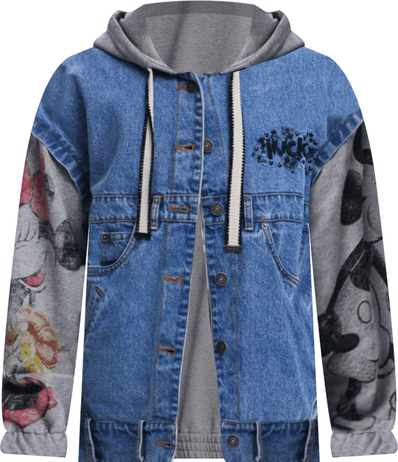 Women's Mickey Mouse denim jacket