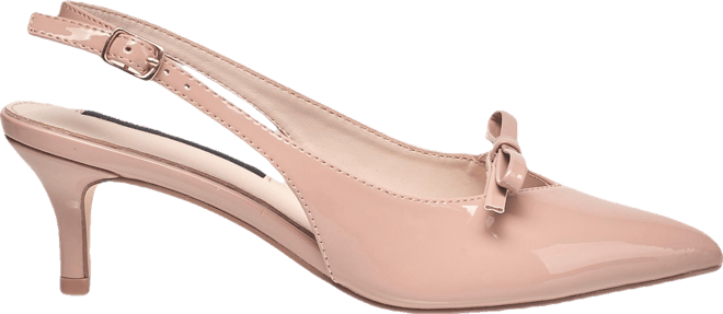 Ladies Quinny Slingback Kitten Heel
