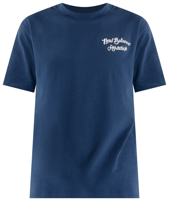 Tシャツ・カットソー NEW BALANCE Men T-shirt Navy MT43556NNY Athletics Relaxed League T-Shirt - New Balance