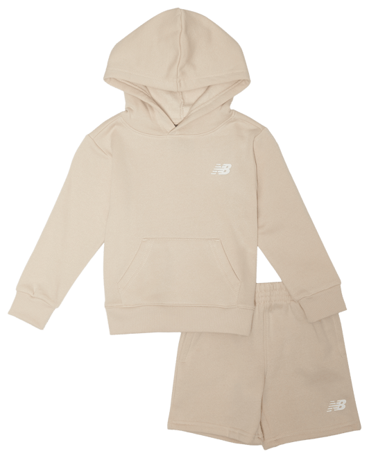 New Balance Hoodie and Shorts Set