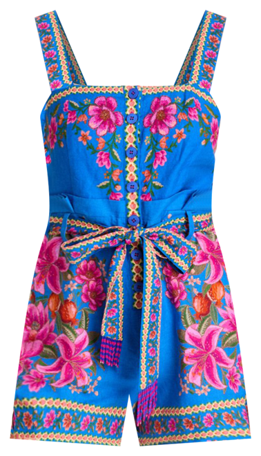【送料込み】FARM Rio_Summer Fruit Scarf Romper FARM Rio Summer Fruit Scarf Romper - Exclusive | Bloomingdale's