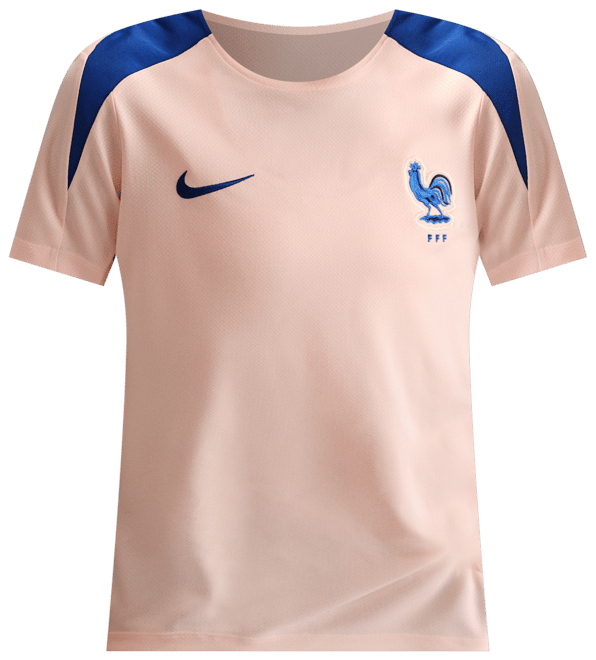 FFF Strike Kortærmet Nike Dri-FIT-fodboldtrøje til kvinder
